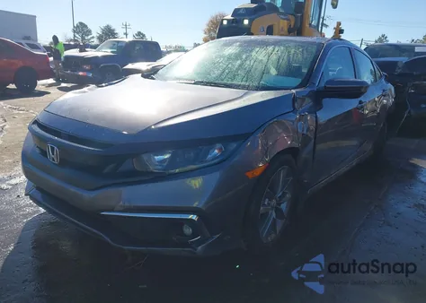 2020 Honda Civic Ex-L z USA, uszkodzony, nr VIN 19XFC1F7XLE003527